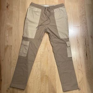 Pacsun Multi-Color Mens Slim Nylon Cargo Pants Large